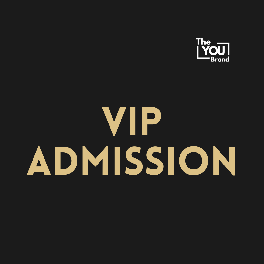 VIP Admission- The You Brand Bootcamp